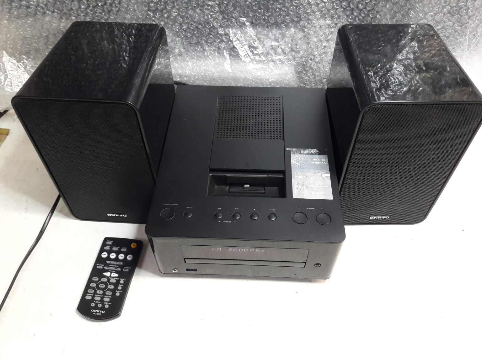 Onkyo Mini HIFI Set C.A.R. Audio Reparatie